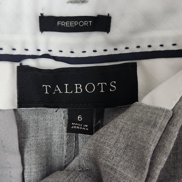 Talbots grey work trousers - Picture 3 of 4